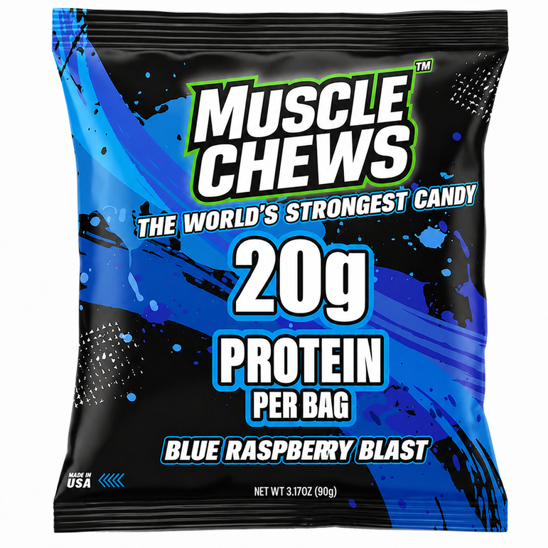 Blue Raspberry Blast MuscleChews™ 1 Pack
